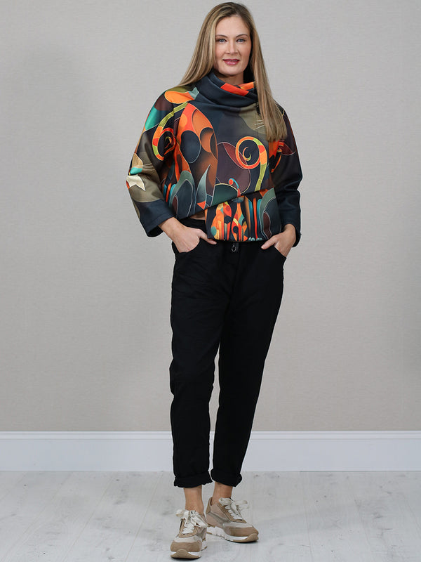 Artista Swirl Abstract Jacket