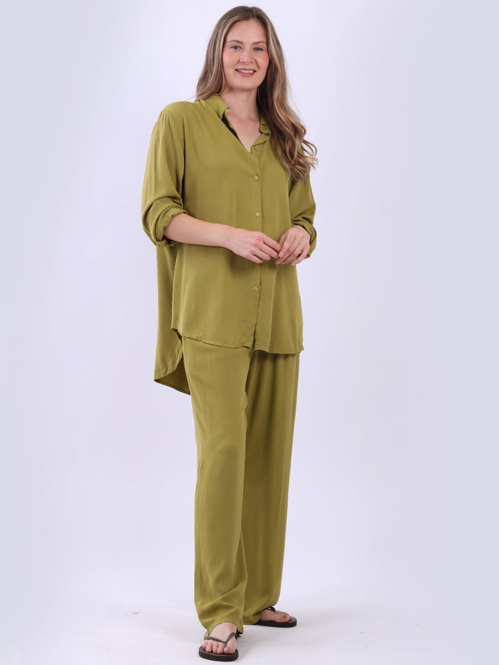 Button Down Shirt Olive