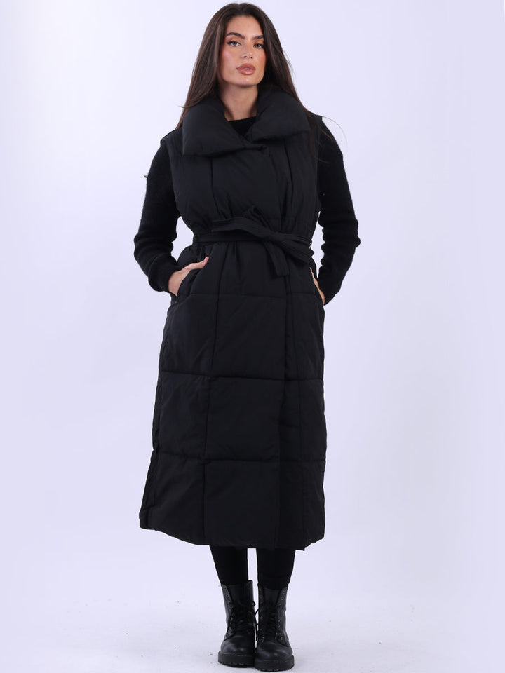 Oversized Bomber Jacket Black