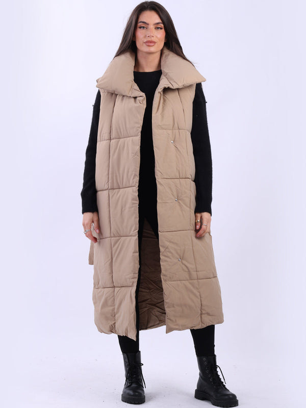 Oversized Bomber Jacket Mocha