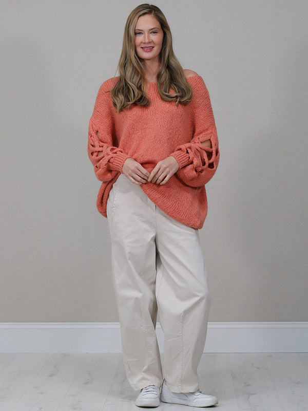 Wool Knitted Jumper Sugar Poppy