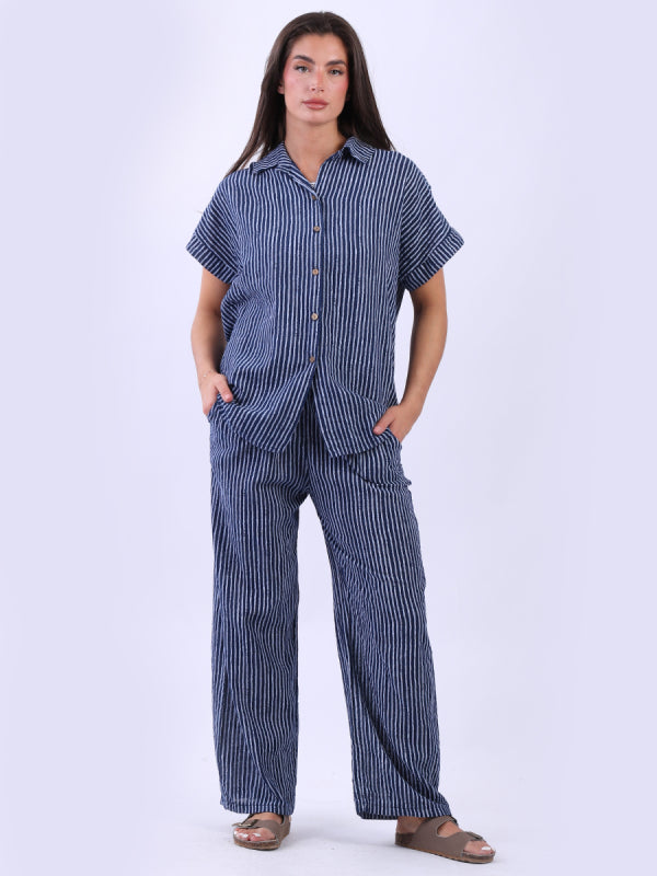Striped Cotton Shirt