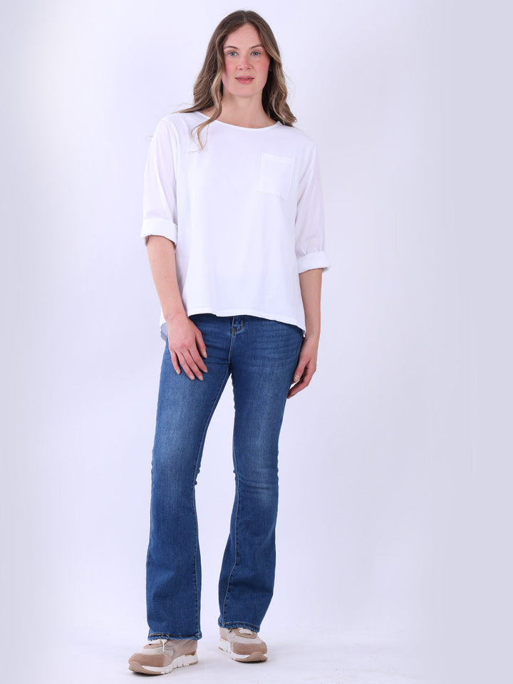 Plain Cotton T-Shirt White