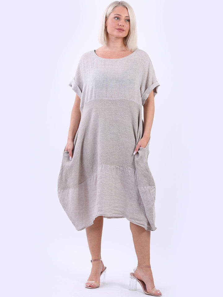 Vintage Washed Linen Dress