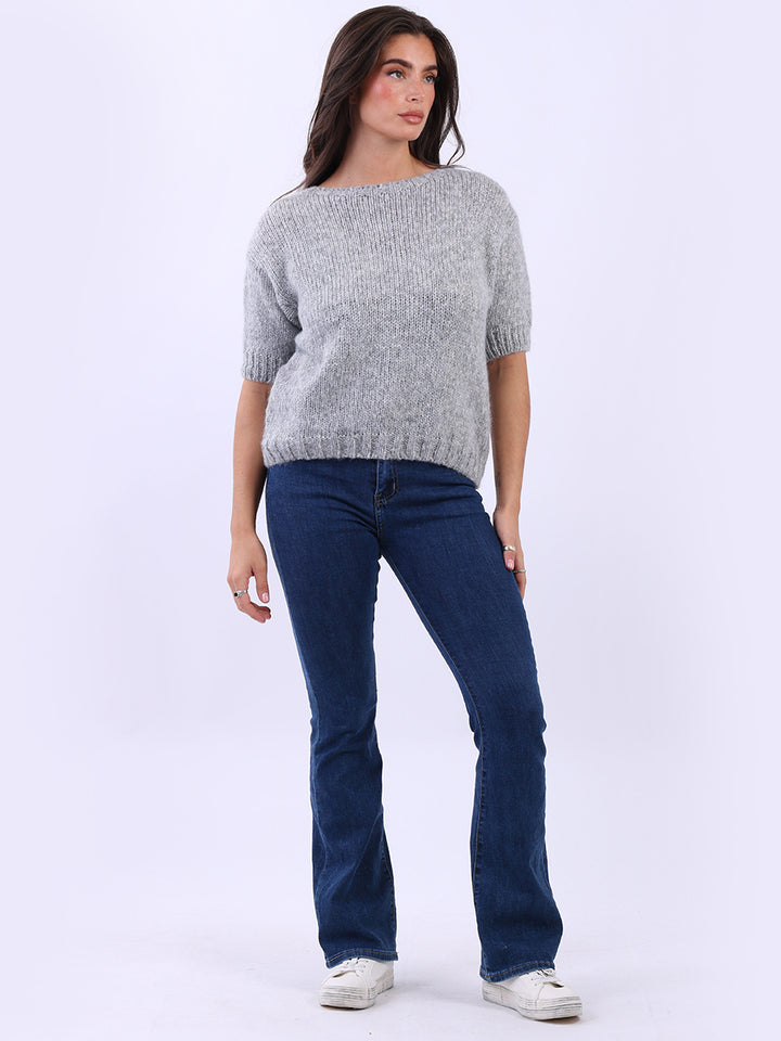 Solid Knit Woolen Jumper