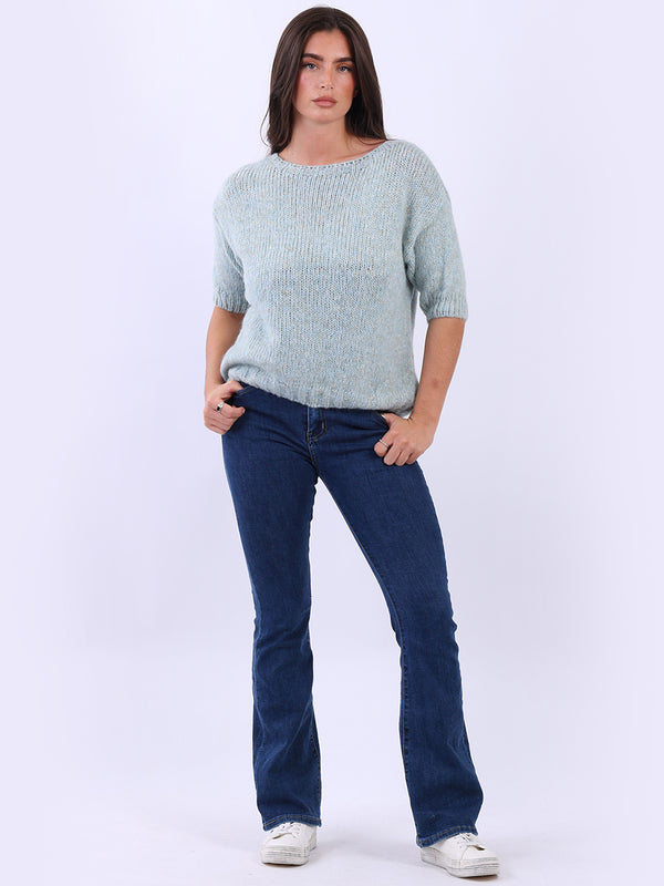 Solid Knit Woolen Jumper