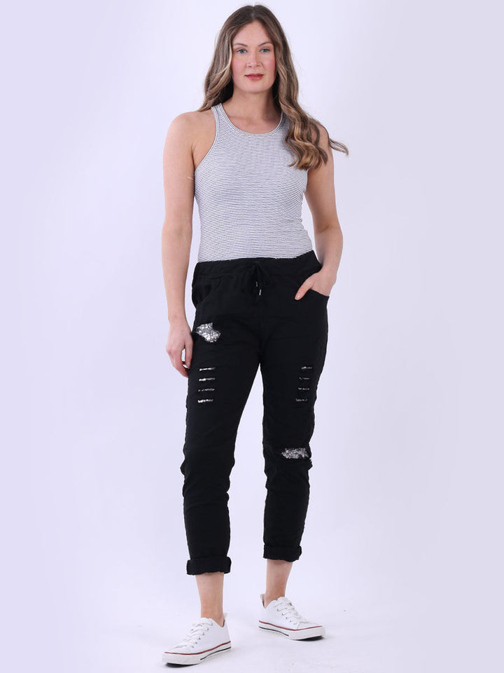 Italian Women Magic Pant Black