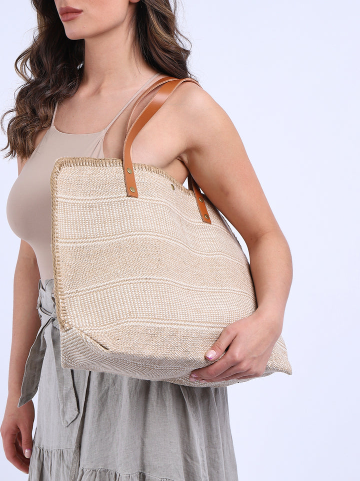 made in italy canvas tote bag 