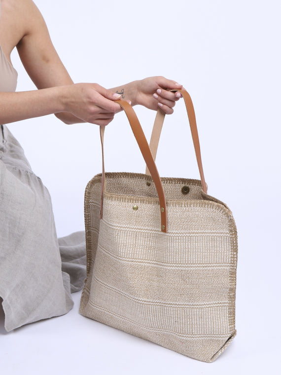 made in italy canvas tote bag 