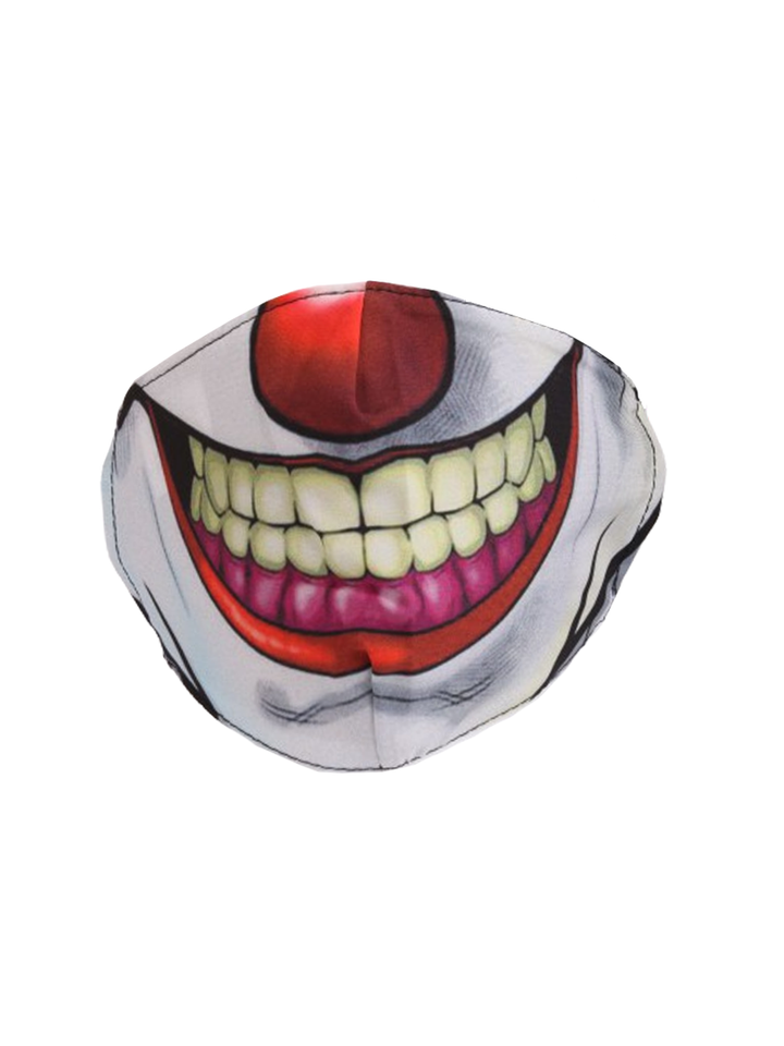 made in italy joker pront cotton reusable face mask 