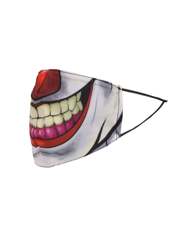 made in italy joker pront cotton reusable face mask 