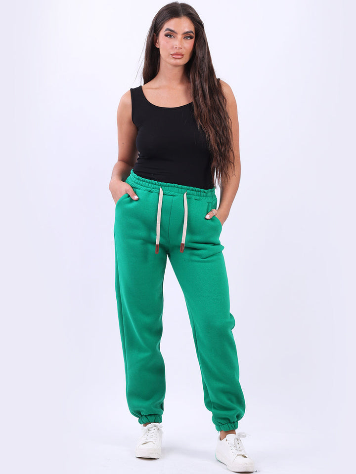 Comfy Fleece Trouser Gucci Green