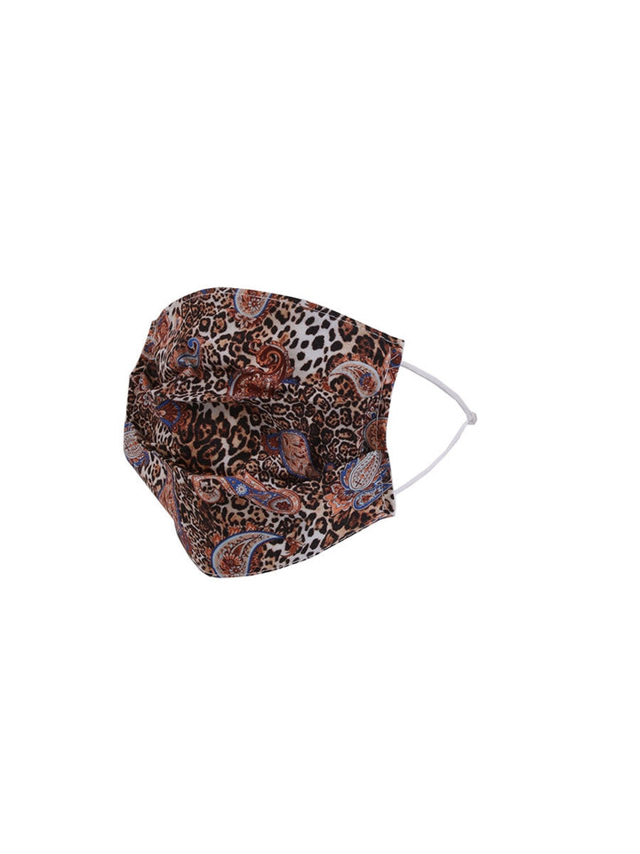 madei n italy paisley print washable cotton face masks white 1