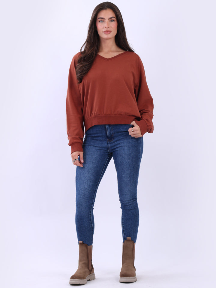 Cotton Crop Sweat Top