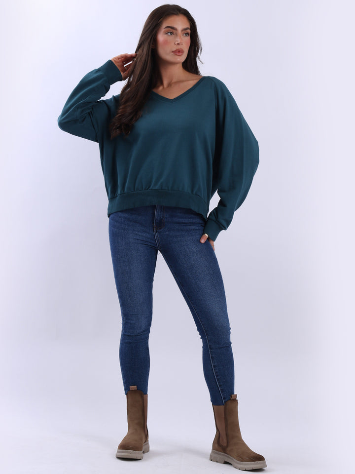 Cotton Crop Sweat Top