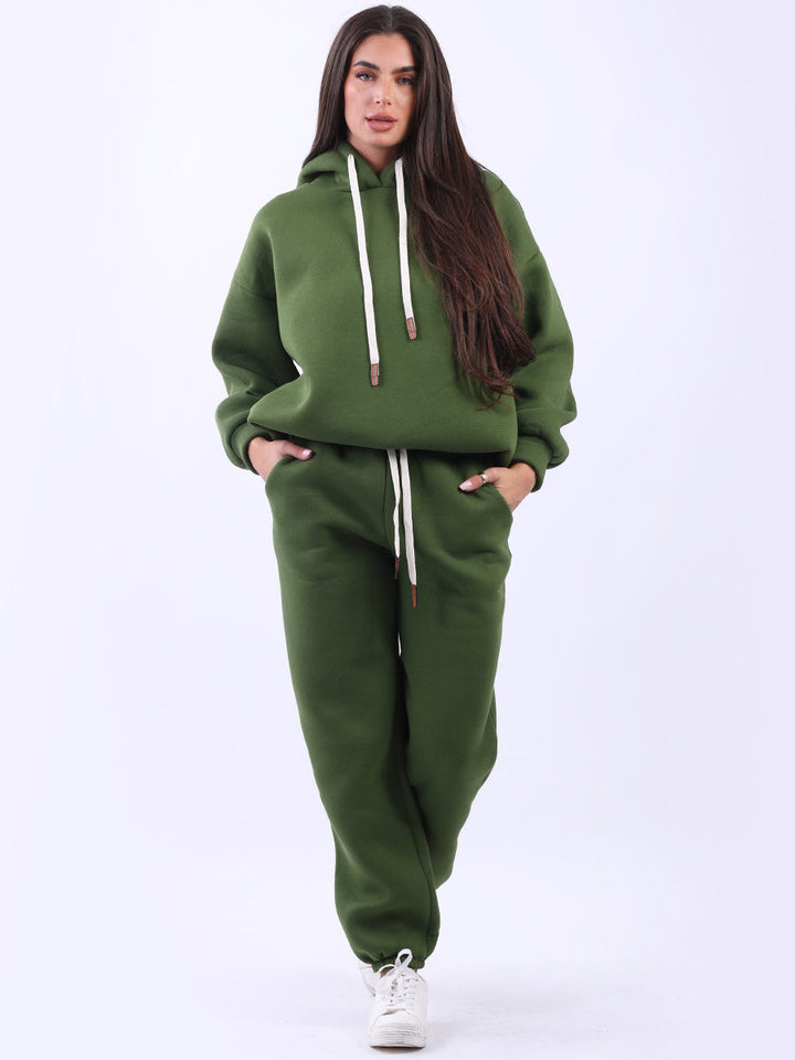 Comfy Fleece Trouser Green