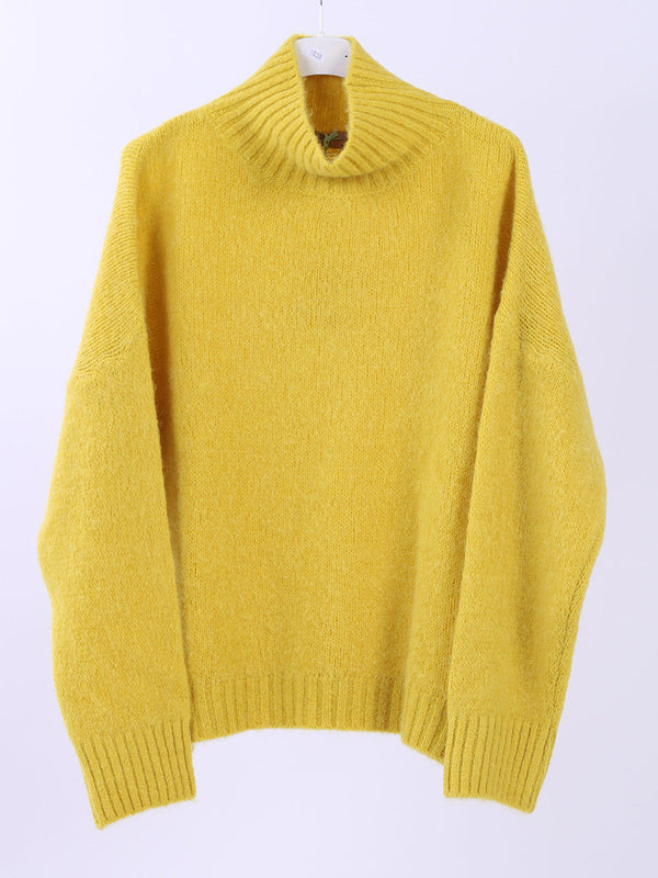 Wool Knitted Crop Jumper