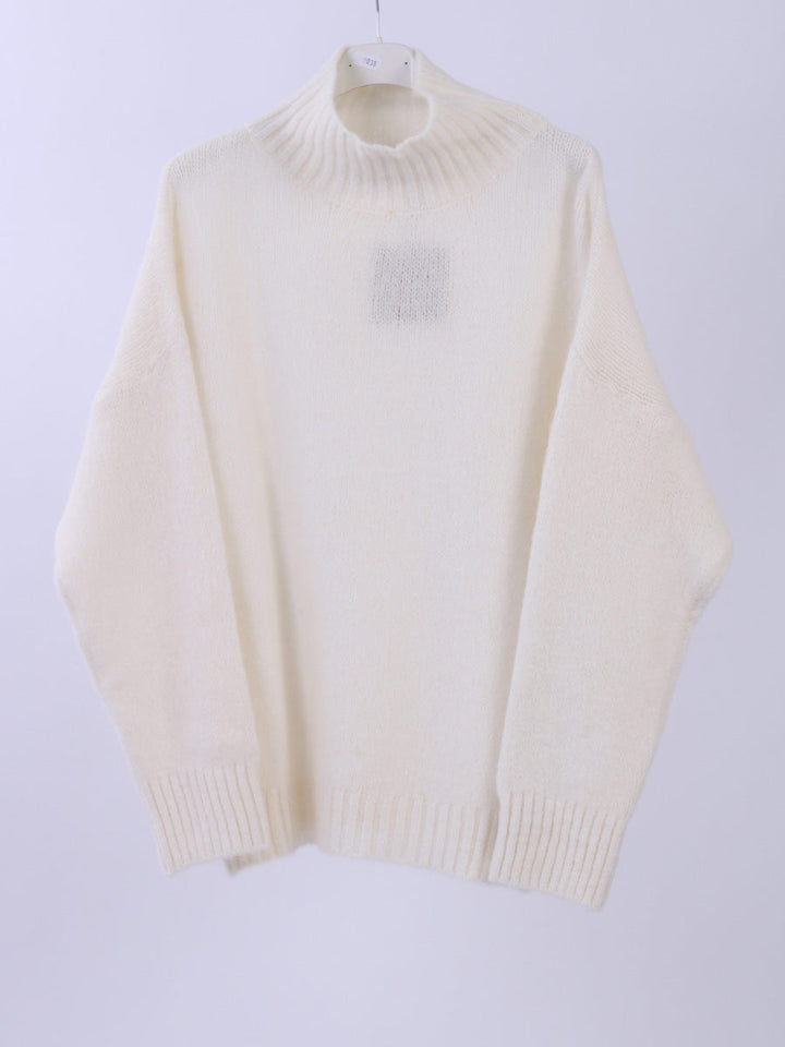 Wool Knitted Crop Jumper
