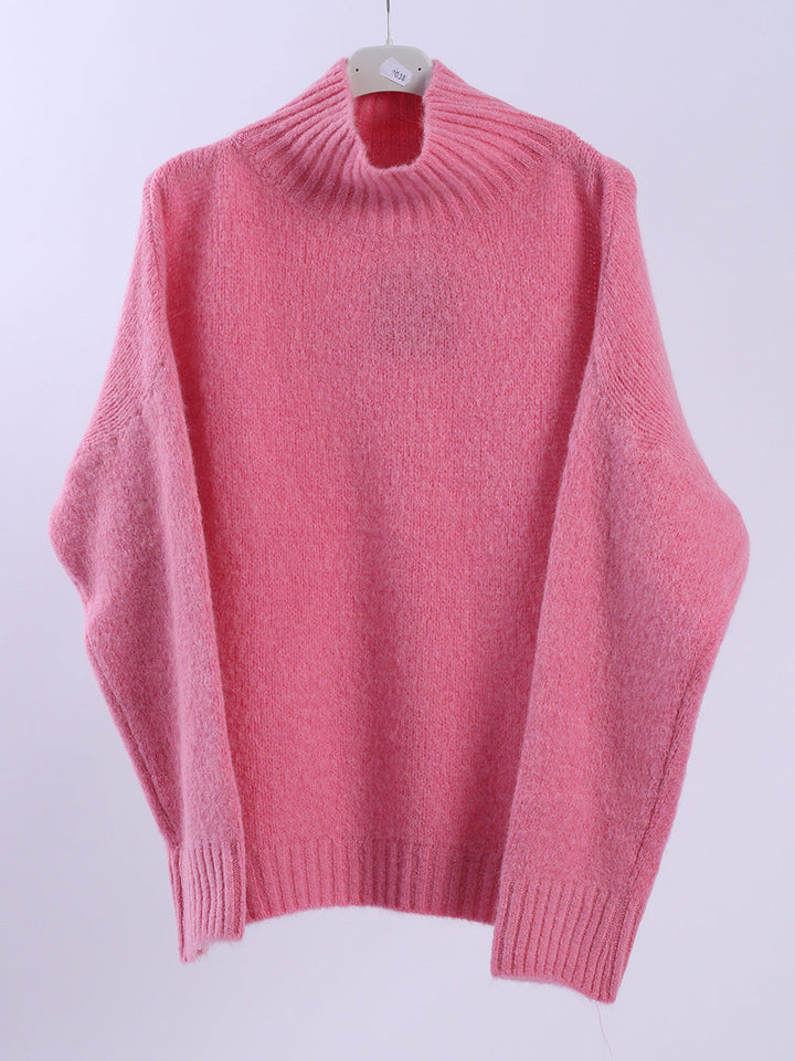 Wool Knitted Crop Jumper
