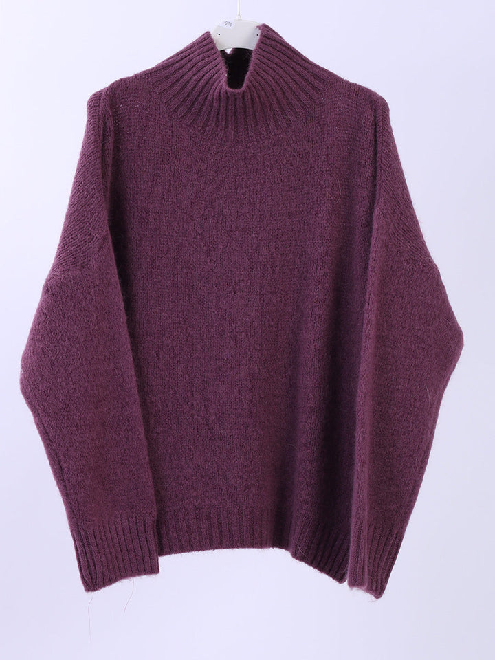 Wool Knitted Crop Jumper