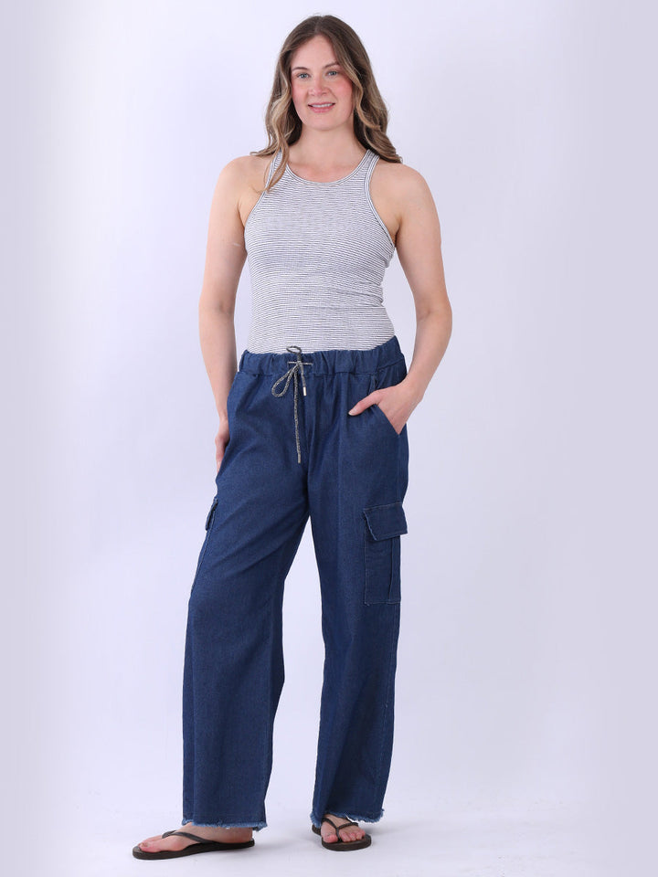 Denim Cargo Pant Denim