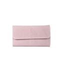 Italian Faux Croc Handmade Leather Clutch Bag-Pink