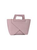 Italian Handmade 2 Piece Leather Hand Bag-Pink