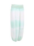 Italian Tie & Dye Harem Trouser-Aqua