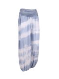Italian Tie & Dye Harem Trouser-Denim
