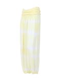 Italian Tie & Dye Harem Trouser-yellow