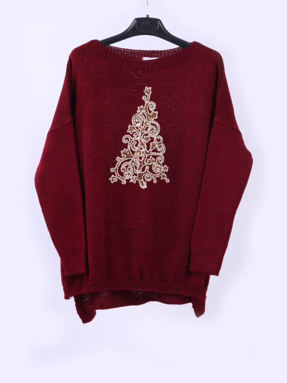 Xmas Tree Knitted Jumper