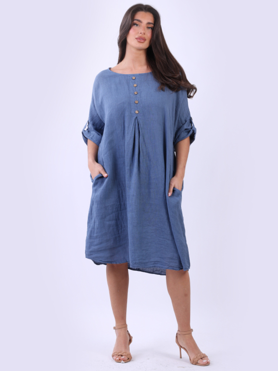 Plain midi dress discount