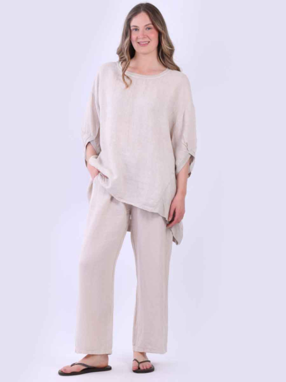 Plus Size Linen Top