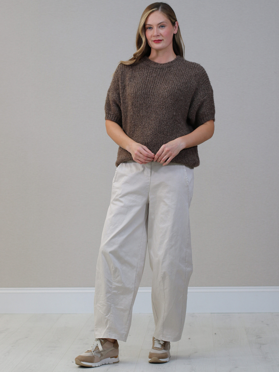 Knit Woolen Crop Jumper