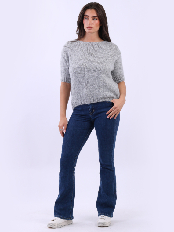 Solid Knit Woolen Jumper