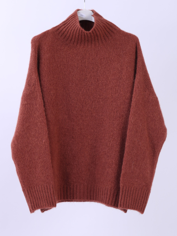 Wool Knitted Crop Jumper