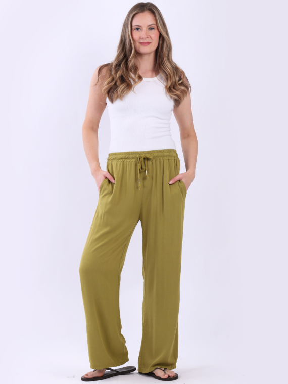 Cotton Plain Trouser