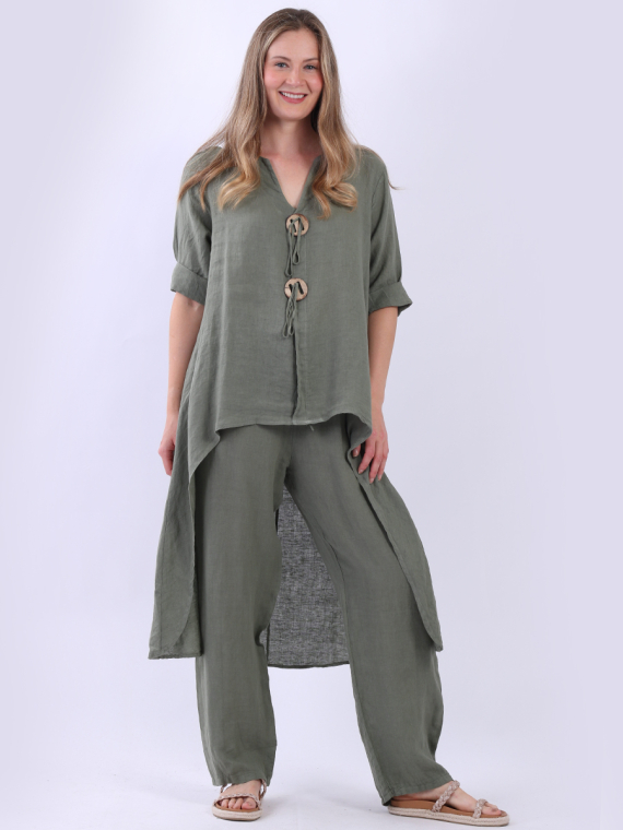 Plus Size Linen Dress