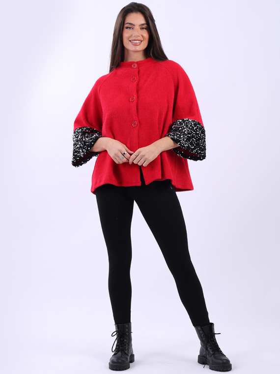 Button Down Crop Jacket