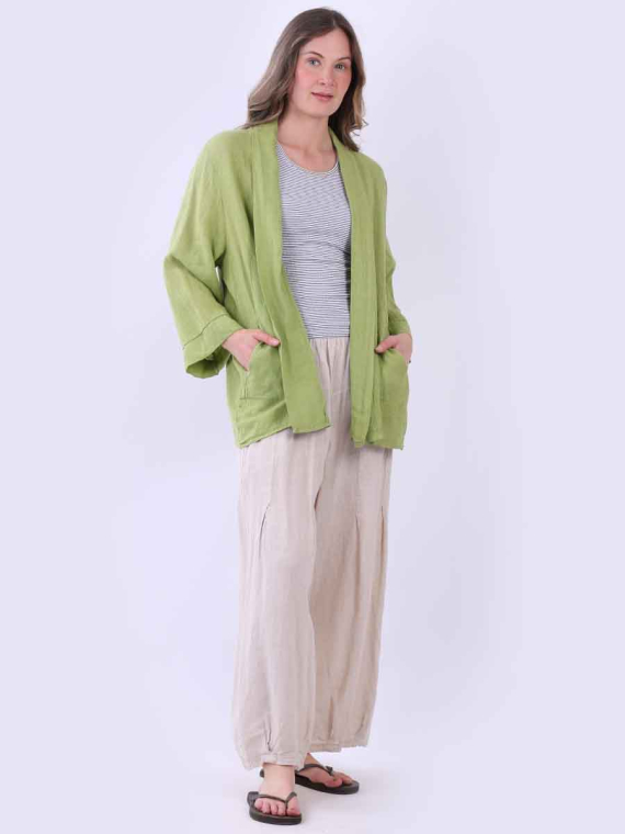 Women Linen Kimono