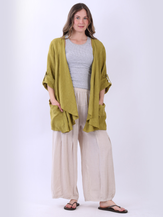 Italian Linen Cardigan