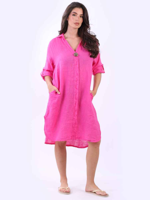 Women Linen Dress