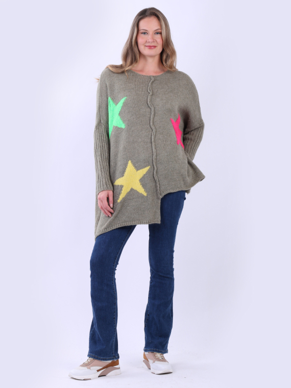 Oversized Knitted Wool Jumper
