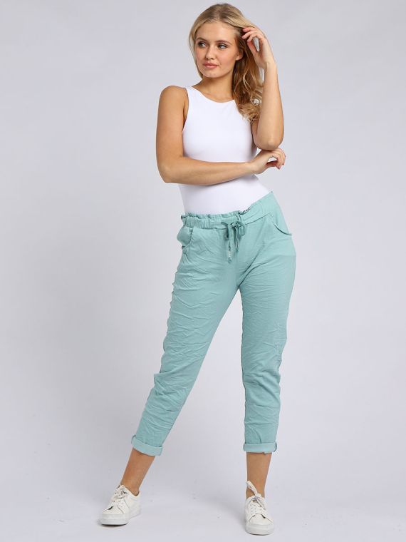 Wholesale Women plain Magic Pants - Italian | Multi Colors
