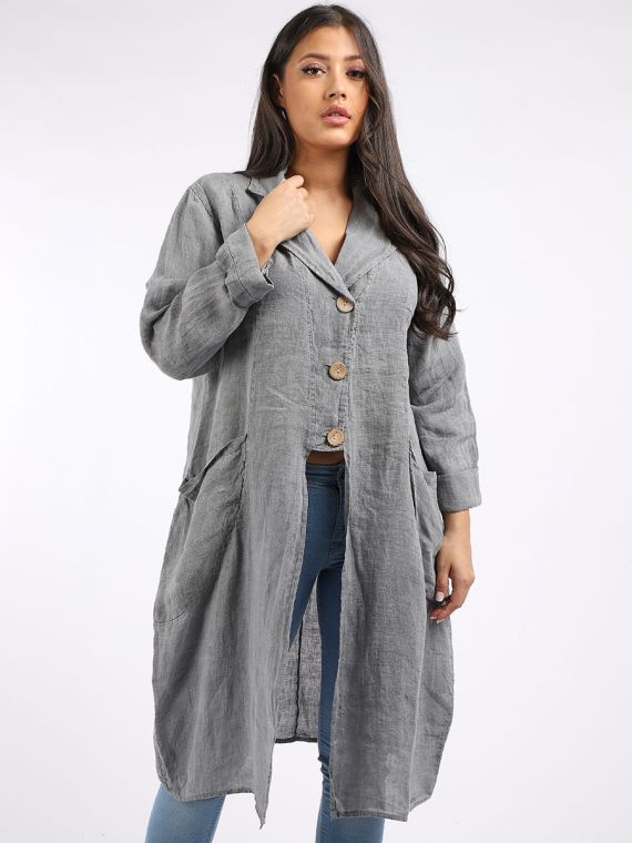Plus size lagenlook coats store