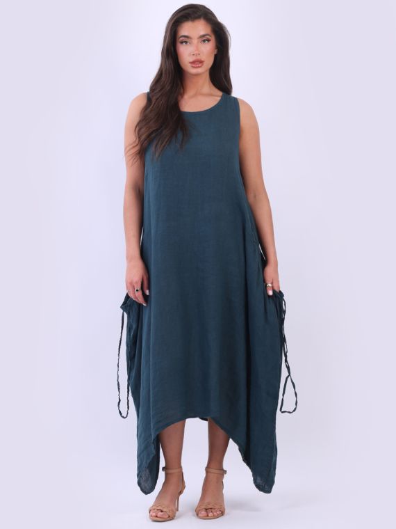 Linen dress 2025 size 18