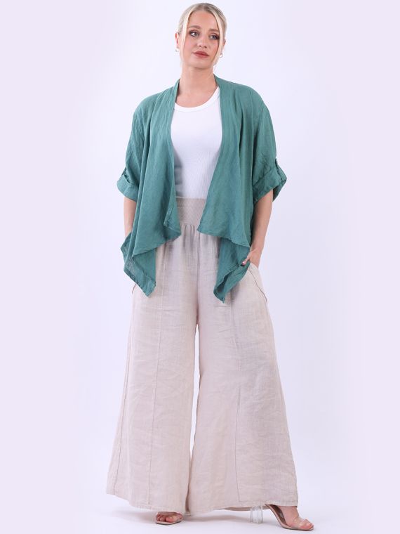 Linen waterfall jacket 2025