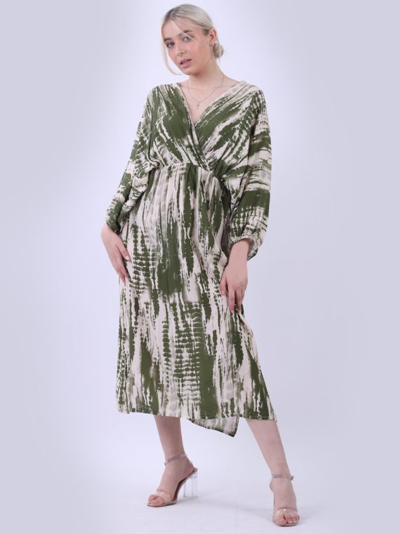 Batwing maxi dress uk top