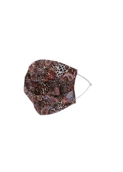 Made In Italy Paisley Print Washable Cotton Face Mask (PACK OF 5)