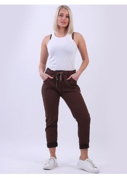 Women Plain Magic Pants - Italian | Multi Colors
